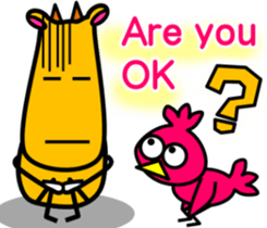 Mysterious animal popo&bobo sticker #7733304