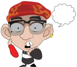 Cartoon thailand 0000100e sticker #7733443