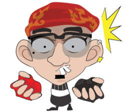 Cartoon thailand 0000100e sticker #7733444