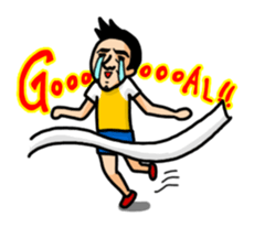 Marathon Old Man sticker #7733898