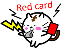 Round cat Nyani [English version] sticker #7733986