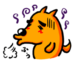 dog on dog sticker #7734003