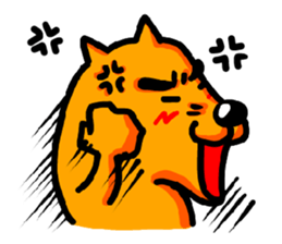 dog on dog sticker #7734006