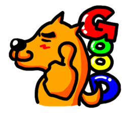 dog on dog sticker #7734010