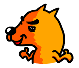 dog on dog sticker #7734011