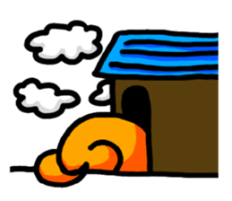 dog on dog sticker #7734016