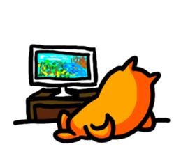 dog on dog sticker #7734022