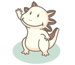 BOBO The salamander and friend sticker #7734108