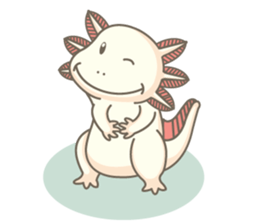 BOBO The salamander and friend sticker #7734110