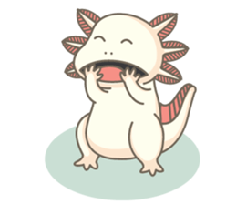 BOBO The salamander and friend sticker #7734112