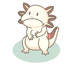 BOBO The salamander and friend sticker #7734113