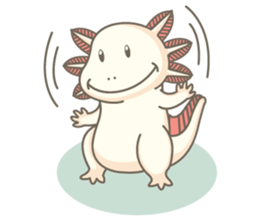 BOBO The salamander and friend sticker #7734116