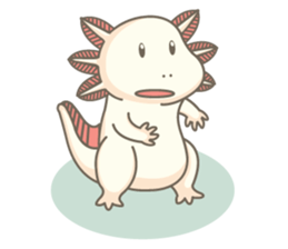 BOBO The salamander and friend sticker #7734117