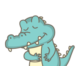 BOBO The salamander and friend sticker #7734128