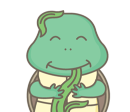 BOBO The salamander and friend sticker #7734134