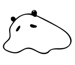 It's a panda. 2 sticker #7734157