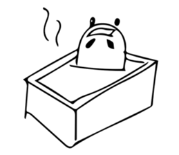 It's a panda. 2 sticker #7734182