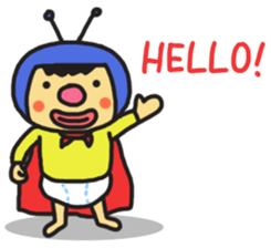 Super boy sticker #7734348