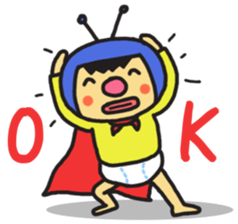 Super boy sticker #7734349