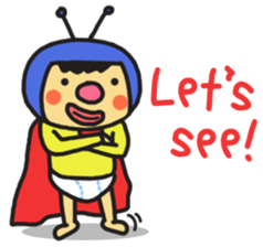 Super boy sticker #7734353