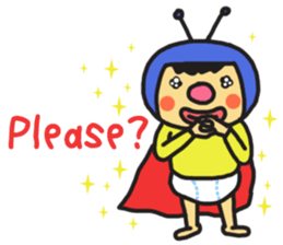 Super boy sticker #7734360