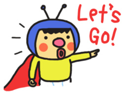 Super boy sticker #7734368