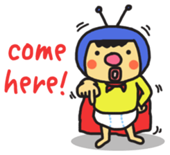 Super boy sticker #7734385