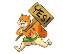 Squirrel Gang sticker #7734672