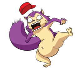 Squirrel Gang sticker #7734680