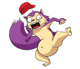 Squirrel Gang sticker #7734680