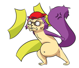 Squirrel Gang sticker #7734682