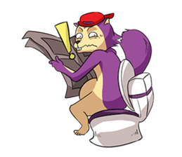 Squirrel Gang sticker #7734684