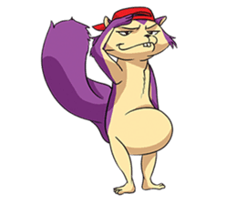 Squirrel Gang sticker #7734685