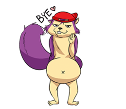 Squirrel Gang sticker #7734686