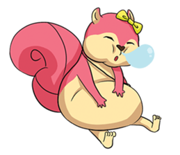 Squirrel Gang sticker #7734694