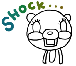 jessica of the bear sticker #7734817