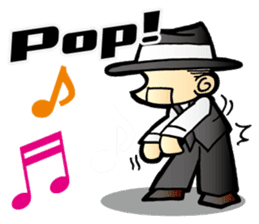 Poppin' Dance Sticker sticker #7734852