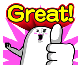 MOTTY's Sticker in English sticker #7734873