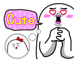 MOTTY's Sticker in English sticker #7734877