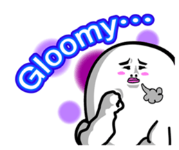 MOTTY's Sticker in English sticker #7734895