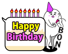 MOTTY's Sticker in English sticker #7734901