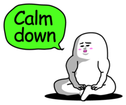 MOTTY's Sticker in English sticker #7734905