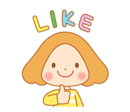 NaNa Cute Girl sticker #7735104