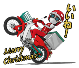 New Year of super rider sticker #7735351