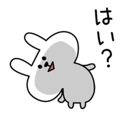 Support of rabbit4 sticker #7735430