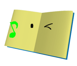 Man of books sticker #7736014