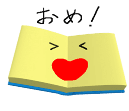 Man of books sticker #7736016