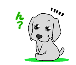 LOVEWeimaraner2 sticker #7736074