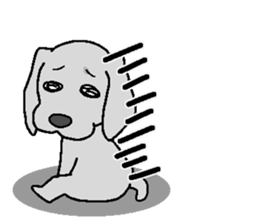 LOVEWeimaraner2 sticker #7736086