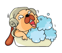 Lucky & Sophie sticker #7736670